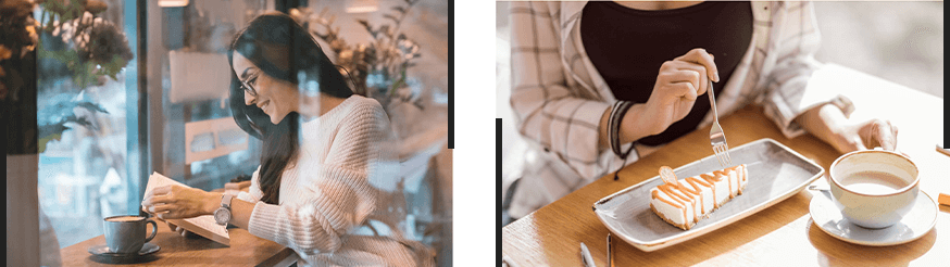 Eröffnung des Cafés