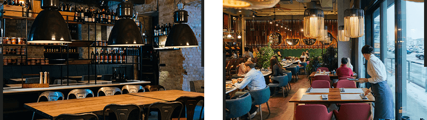 Eröffnung des Cafés