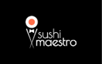 Logotipo de entrega de sushi