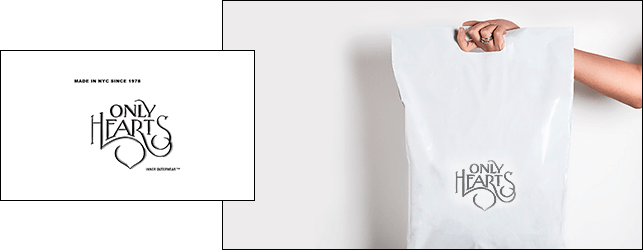 Logos für Dessousmarken.