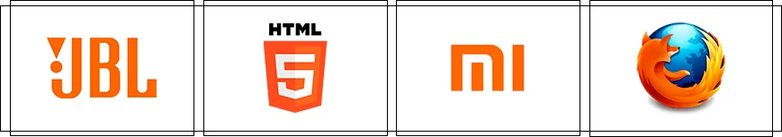 orangefarbene-logos